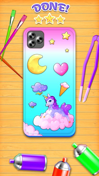 笔记本手机壳设计游戏截图