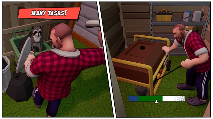 Angry Dad: Arcade Simulator游戏截图