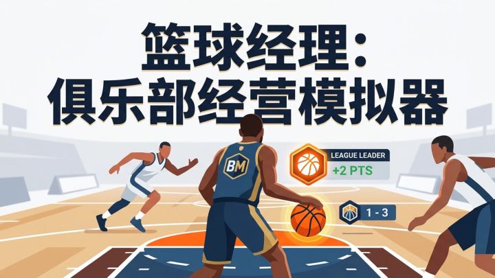 篮球经理:俱乐部经营模拟器 封面