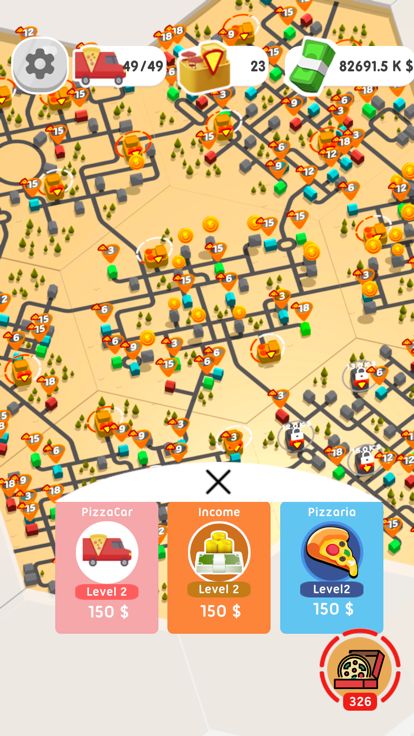 Pizza Map游戏截图