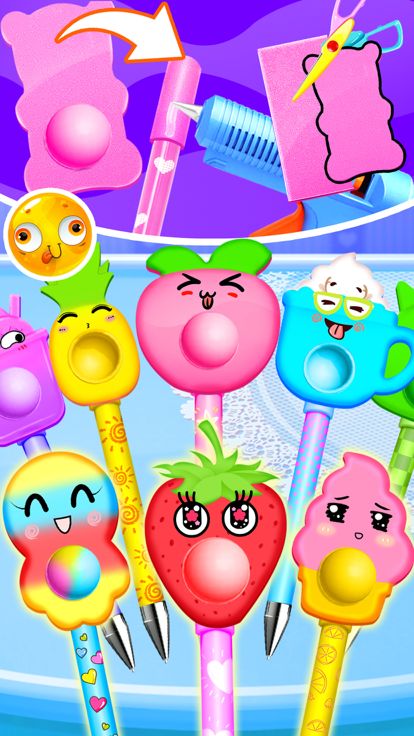 Pop It School Supplies游戏截图