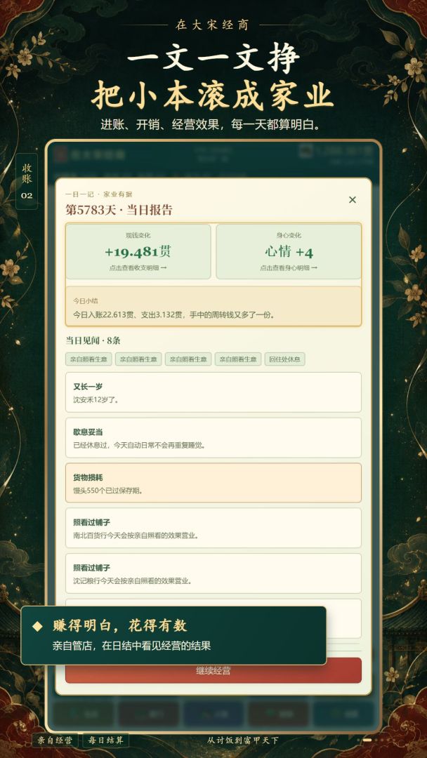 在大宋经商:从讨饭到富甲天下游戏截图