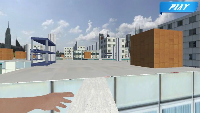 Roof Runner Jump - VR Google Cardboard游戏截图