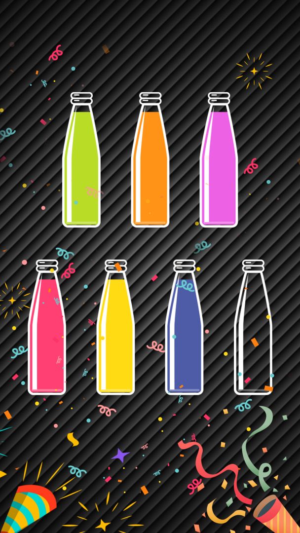 倒水解谜游戏截图