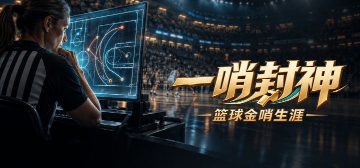 一哨封神:篮球金哨生涯 封面