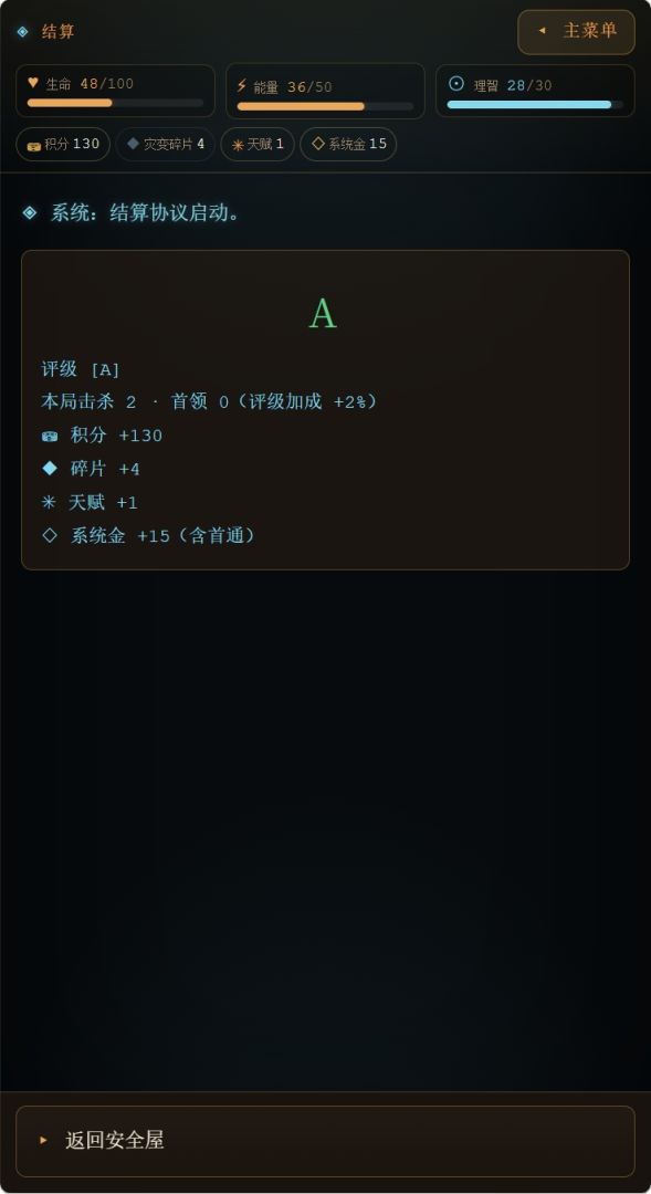 全球灾变:我的安全屋能无限升级游戏截图