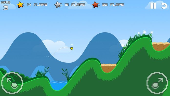 Flappy Golf游戏截图