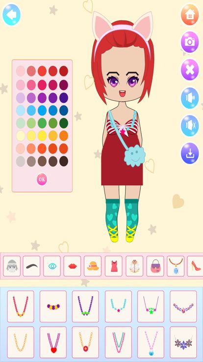 Avatar Maker - Chibi Dolls游戏截图