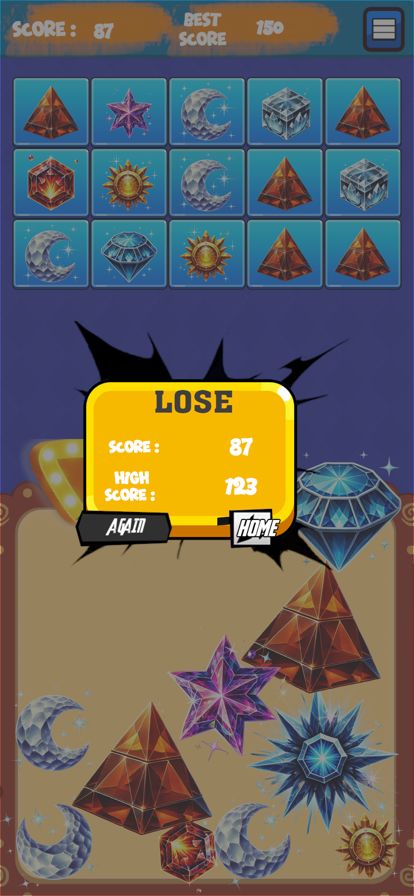 Crystals Merge Force游戏截图