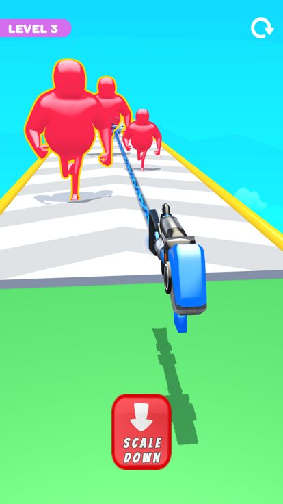 Size Gun Run游戏截图