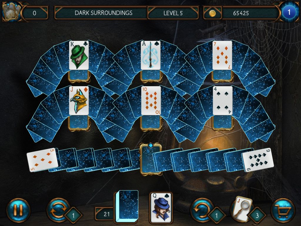 Detective Solitaire Inspector Magic游戏截图