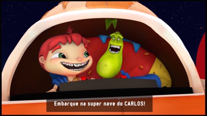 Carlos uma aventura no espaço游戏截图