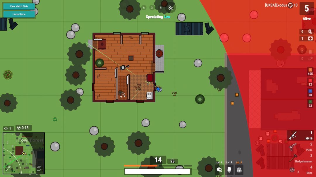 Surviv.io - 2D Battle Royale游戏截图