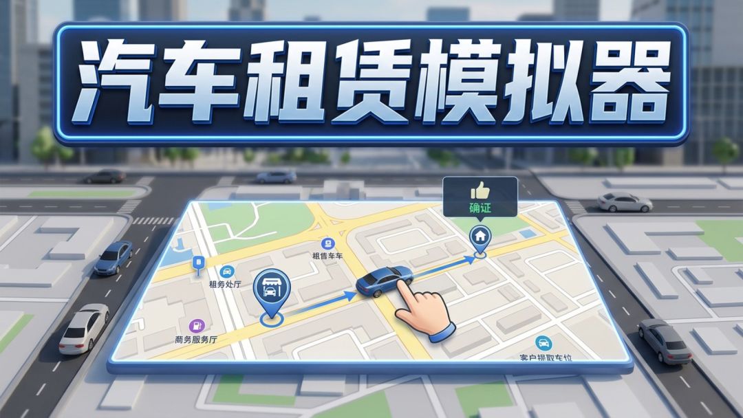 汽车租赁模拟器游戏截图
