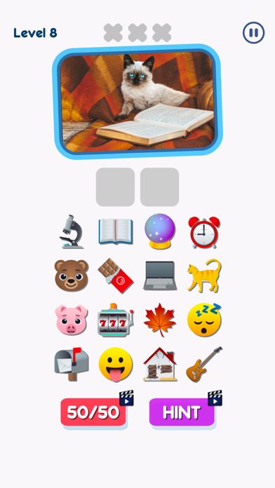 表情符号猜猜乐 (Emoji Guess Puzzle)游戏截图