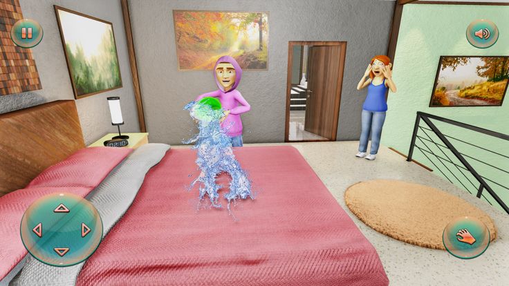 坏邻居：有趣的恶作剧游戏截图