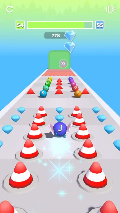 Letter Roll游戏截图