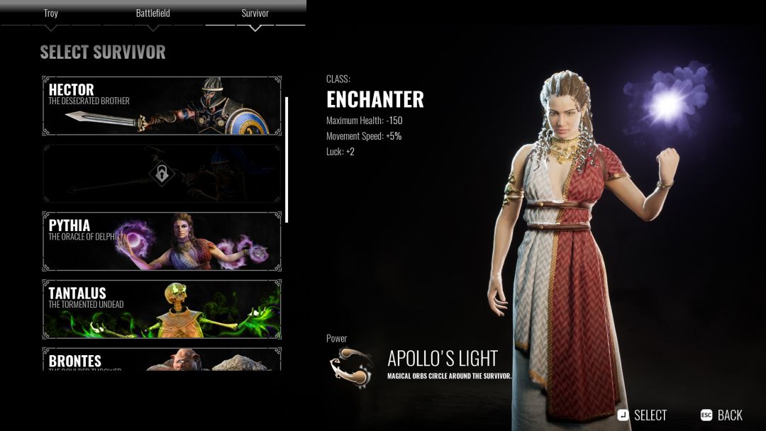 Achilles: Survivor游戏截图