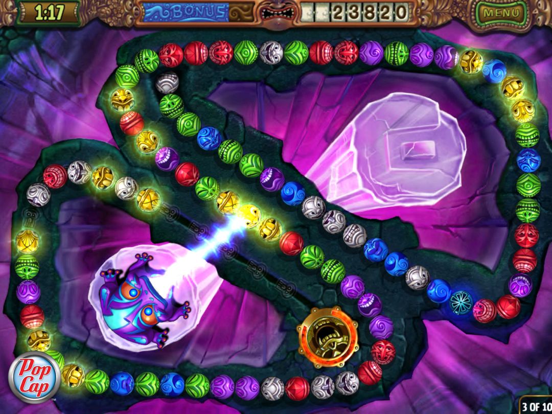 Zuma's Revenge!游戏截图