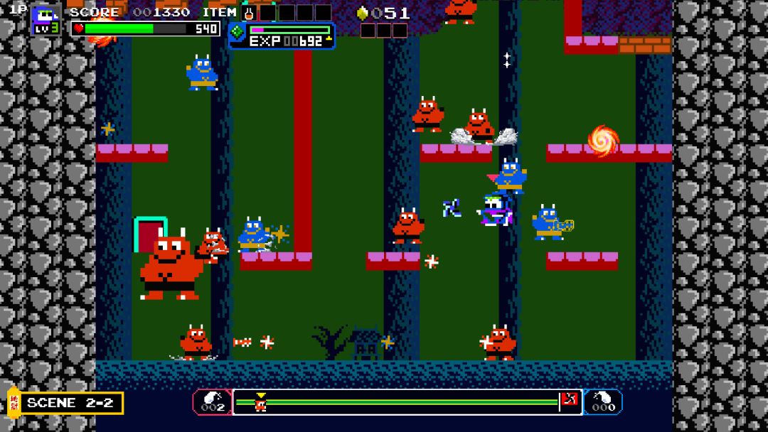Ninja JaJaMaru: The Great Yokai Battle + Hell游戏截图