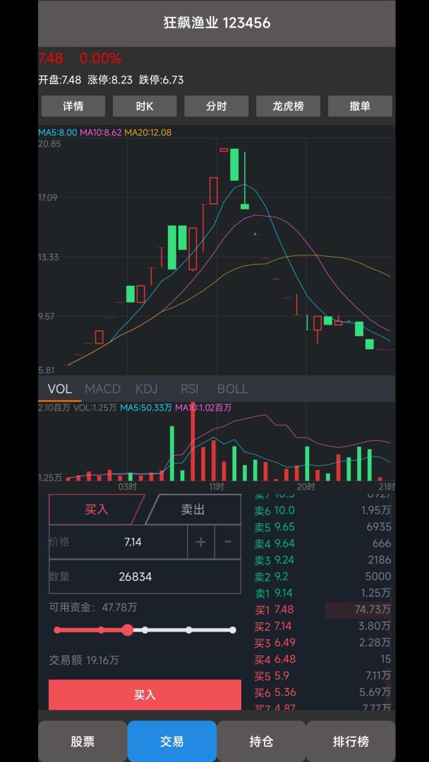 真实炒股(TapTap测试版)游戏截图