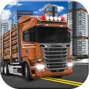 真实 市 货物 卡车 驾驶 2017年icon