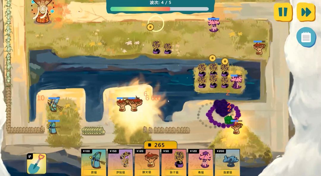 测试版塔防游戏截图