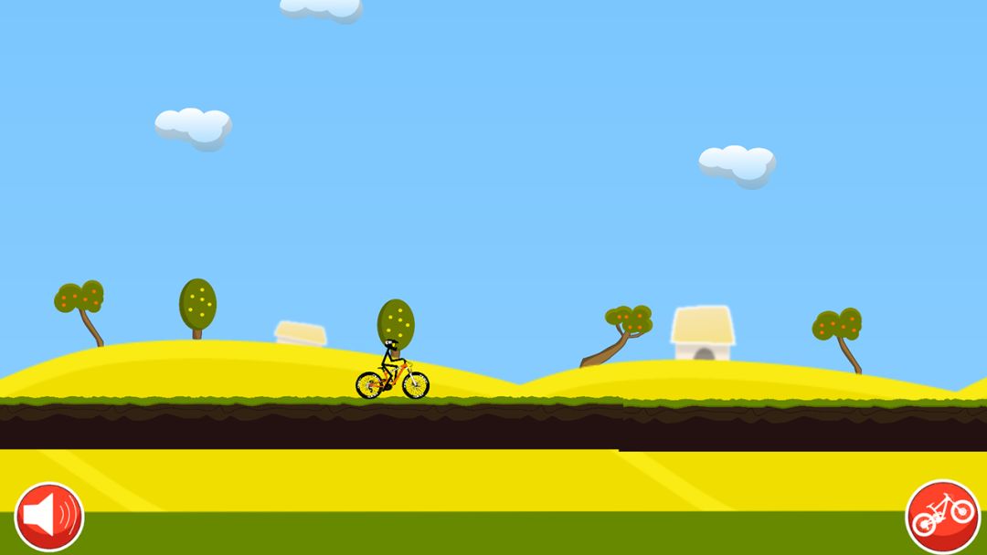 火柴人骑手游戏截图