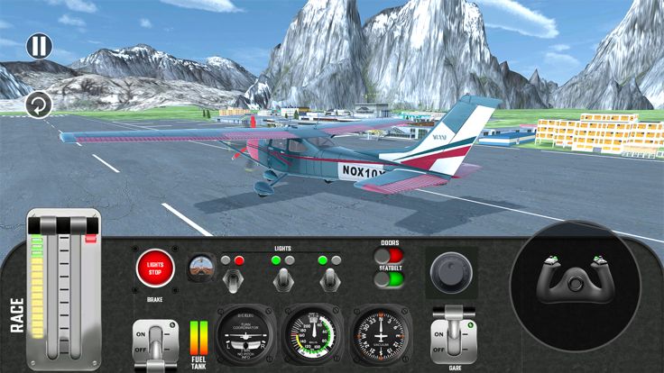 Flight Plane Pilot Simulator游戏截图