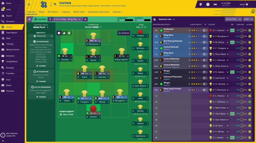 Football Manager 2019: The Hashtag United Challenge游戏截图