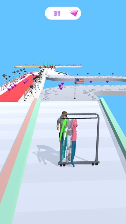 Cloth Rack Run游戏截图