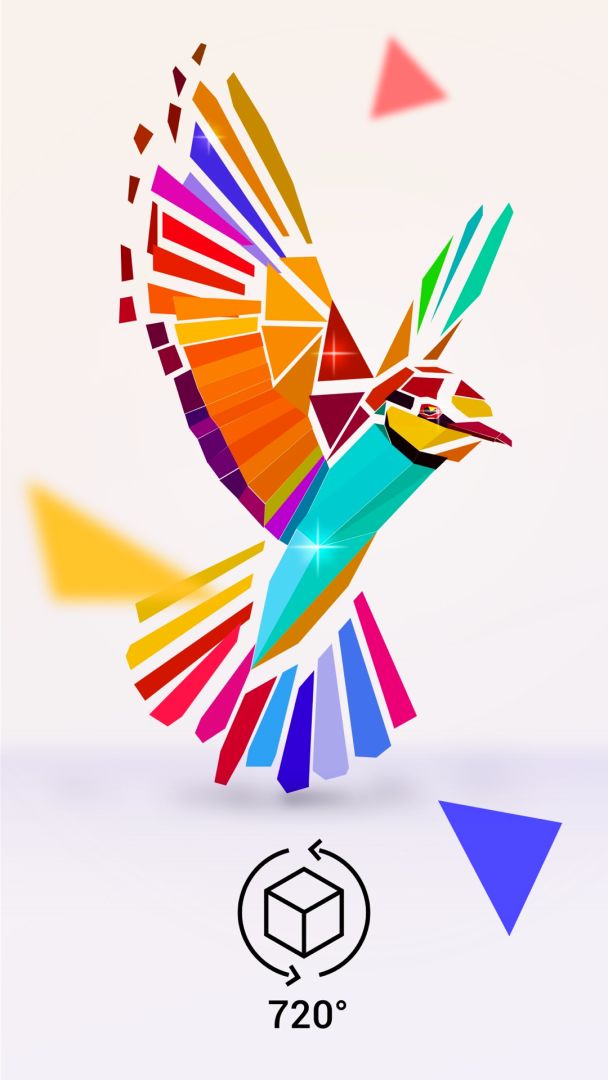 旋转拼图游戏截图