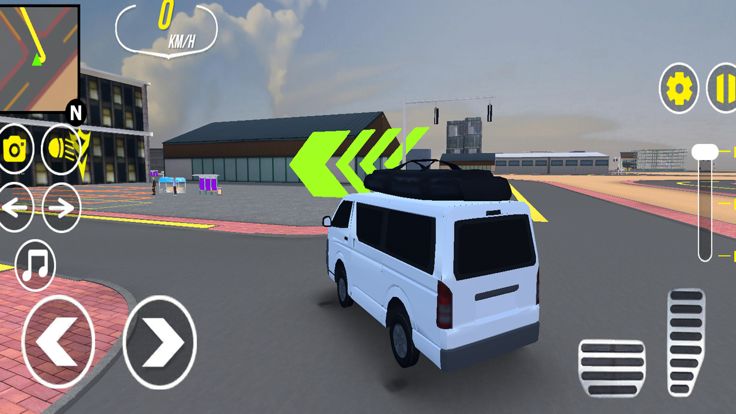 Dubai Van Driving Simulator 3D游戏截图