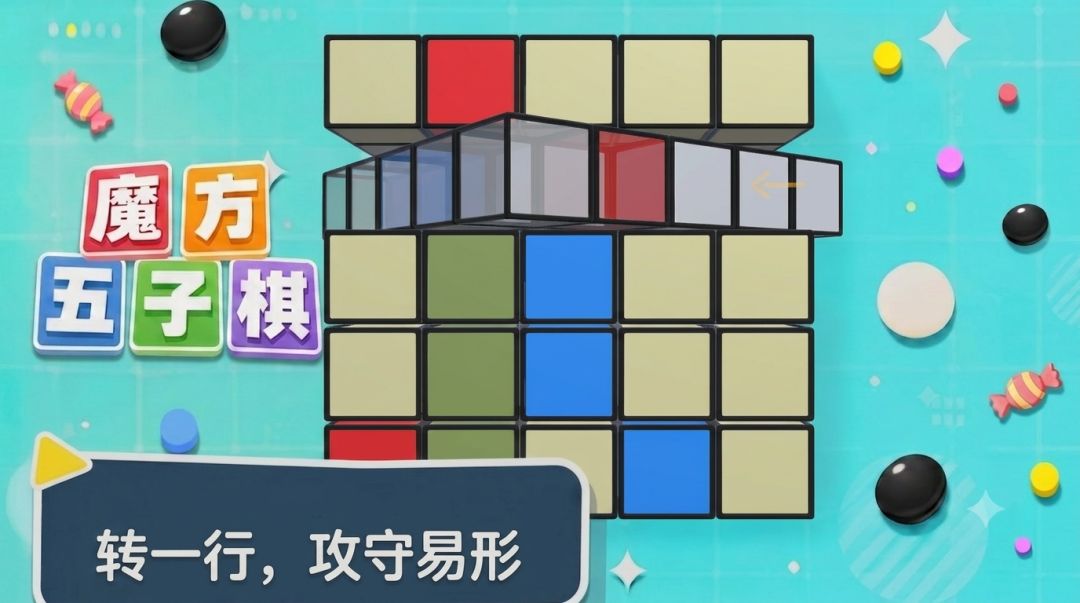魔方五子棋游戏截图