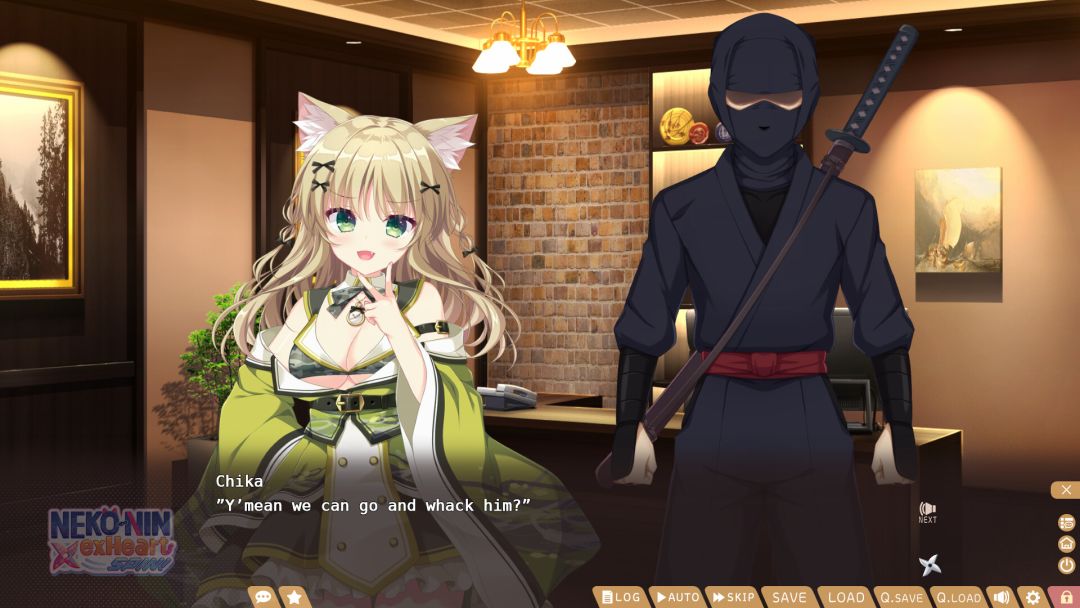 NEKO-NIN exHeart SPIN!游戏截图