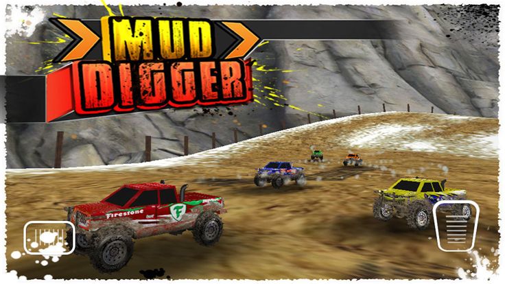 Mud Digger Simulator Racing游戏截图
