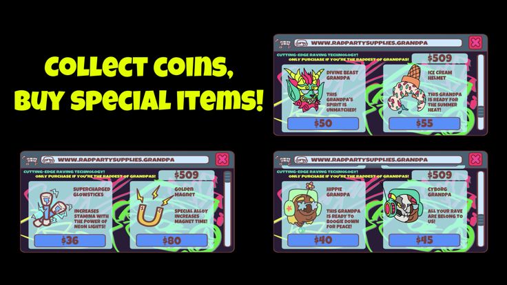 Get Low, Grandpa!游戏截图