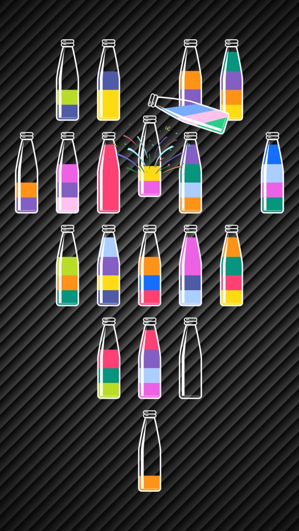 倒水解谜游戏截图