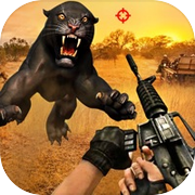豹狩猎模拟器4x4icon