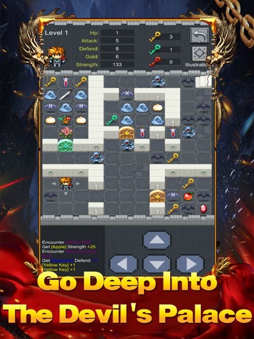 魔塔：勇闯古堡游戏截图