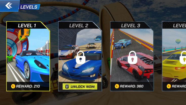 2024 年车轮特技挑战赛:在巨型坡道上疯狂 GT 汽车漂移游戏截图