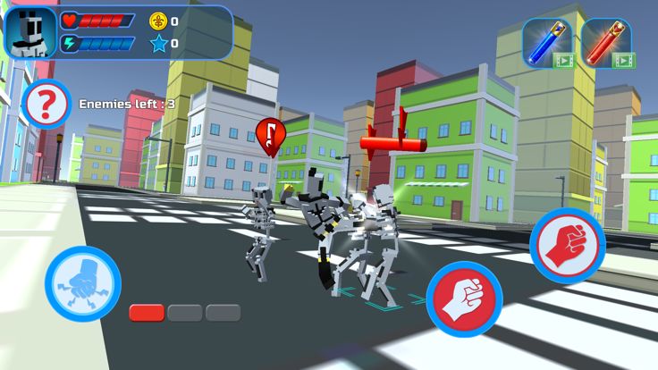 Craft Superhero rope Injustice游戏截图