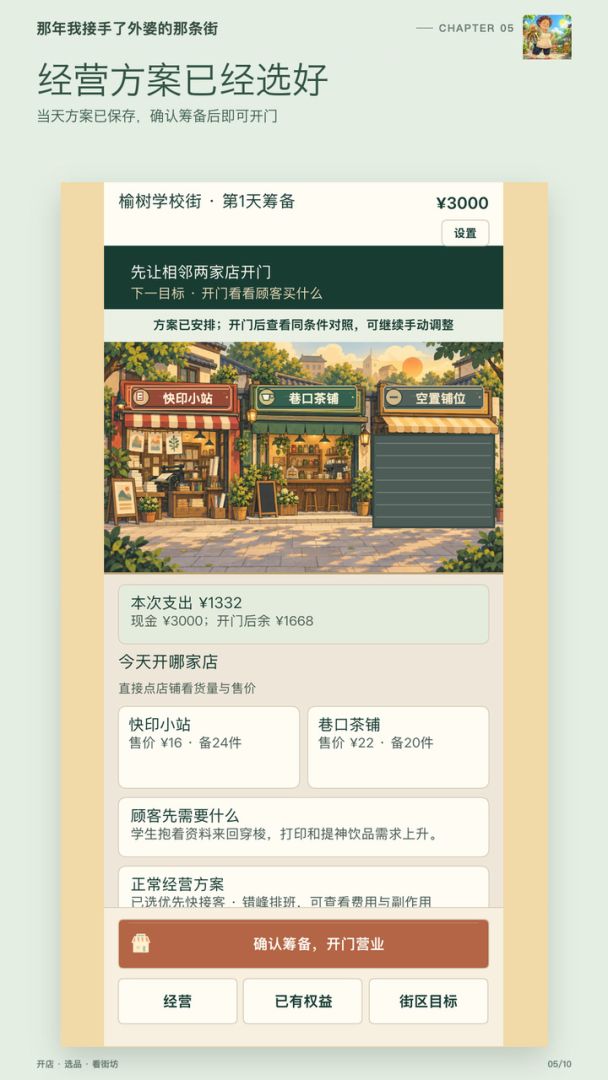 那年我接手了外婆的那条街游戏截图