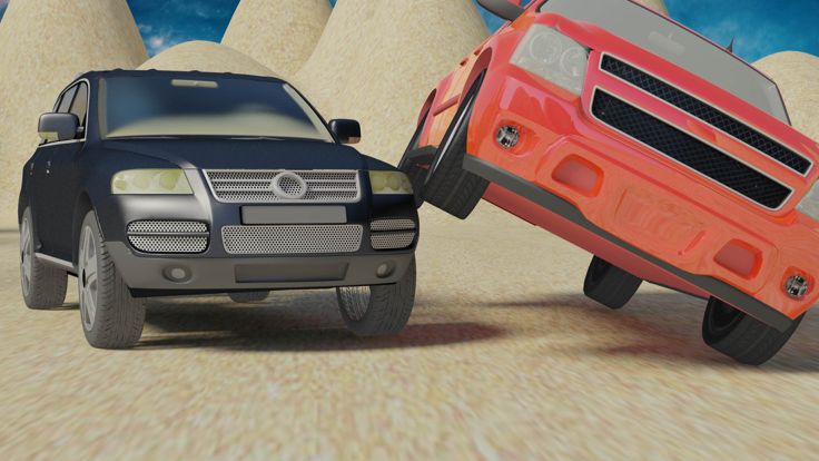 Desert Safari Racing 3D Stunt游戏截图