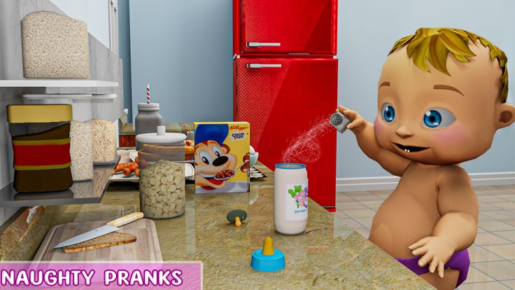 婴儿模拟器家庭恶作剧游戏截图
