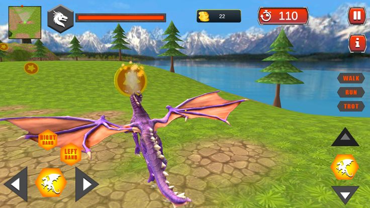 Village Dragon Combat游戏截图