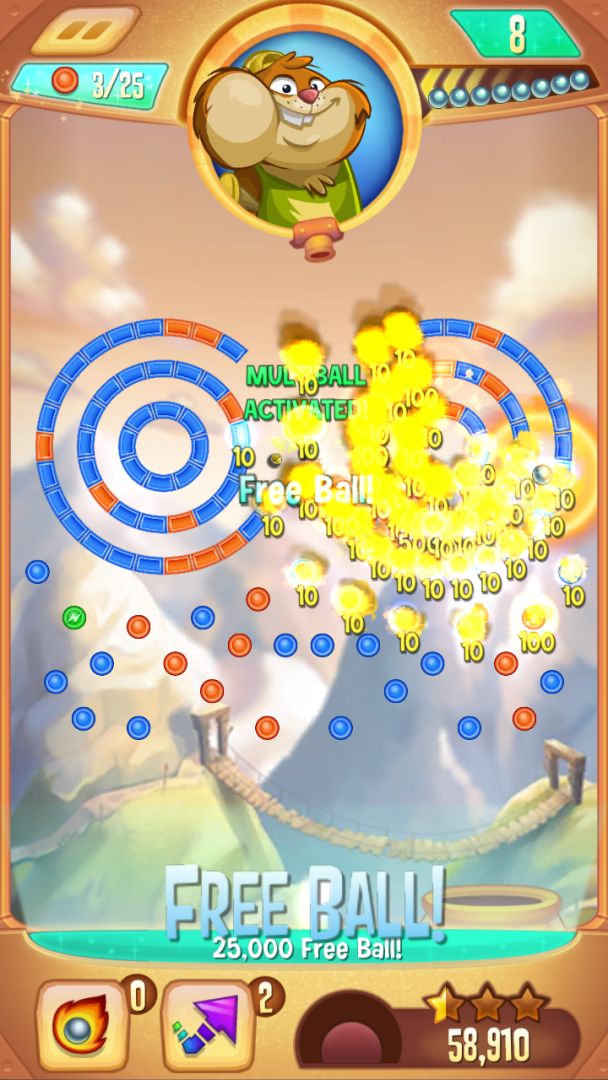 Peggle Blast游戏截图