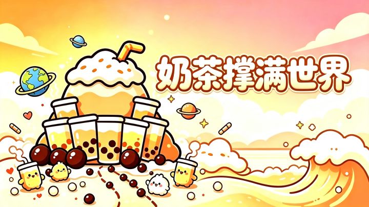 奶茶撑满世界 封面