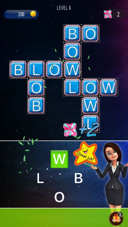 单词拼图填字游戏游戏截图