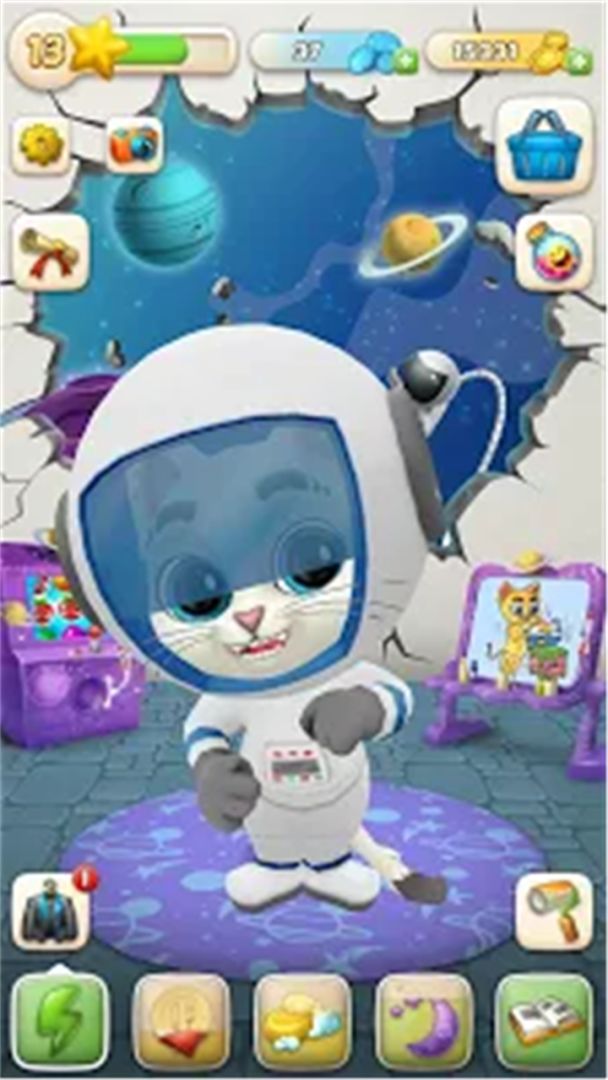 会说话的猫游戏截图